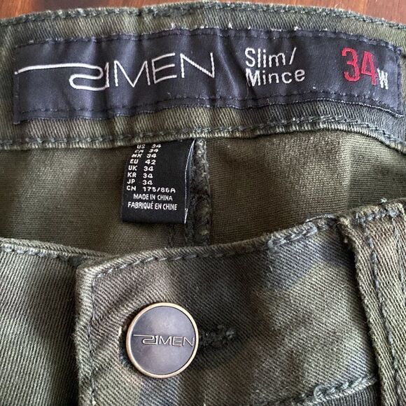 21 Men Slim Camo Slim Jean - Picture 2 of 4